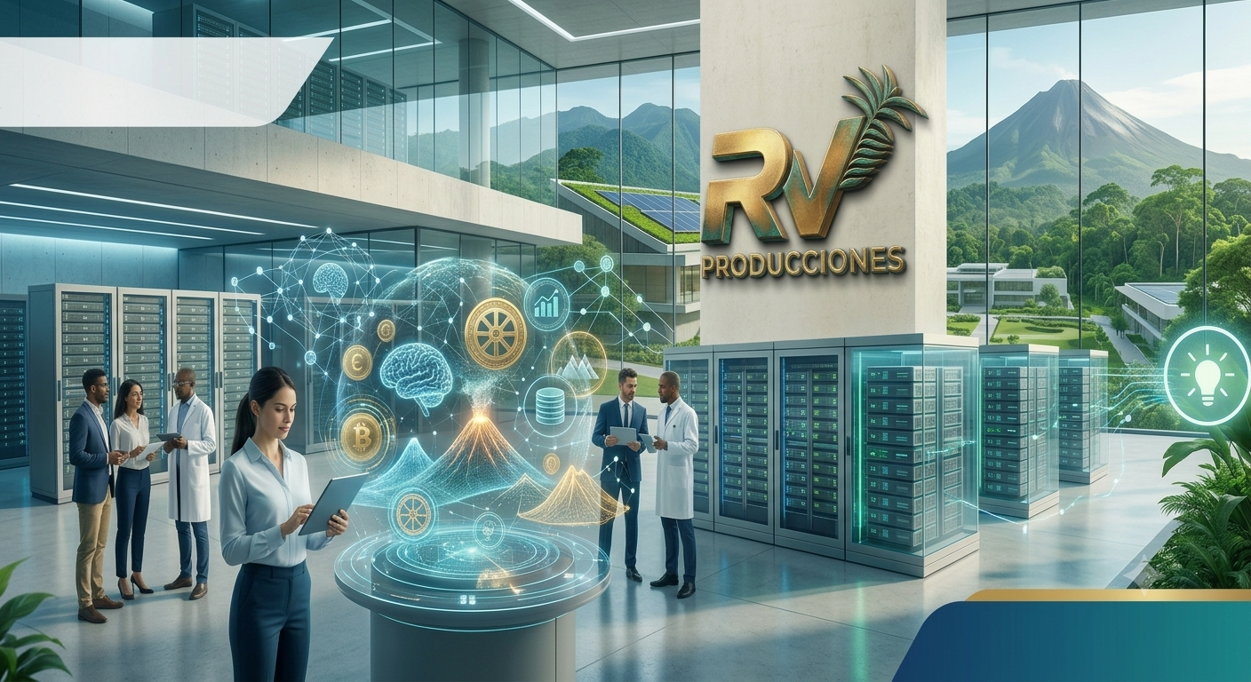 Ilustración simbólica sobre riqueza nacional, tecnología e investigación aplicada